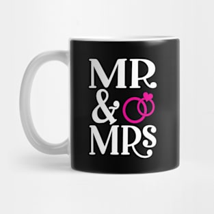 Mr and Mrs Wedding Mug